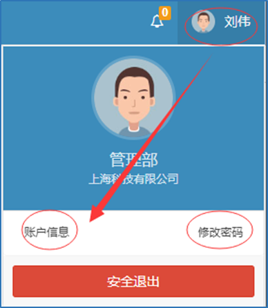 合同管理-登录用户信息管理